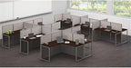 Bush Business Furniture Double Cubicle Desk - Image 6