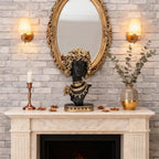 African American Woman Bust Statue, Vintage African Figurines and Sculptures, Elegant Art Decor for Home and Office, Ornamental Accent for Living Room, Bookshelf – Perfect Housewarming Gift - Image 4