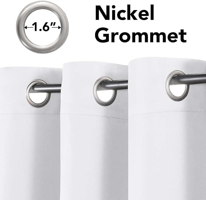H.VERSAILTEX White Curtains 84 inches Long - Image 4