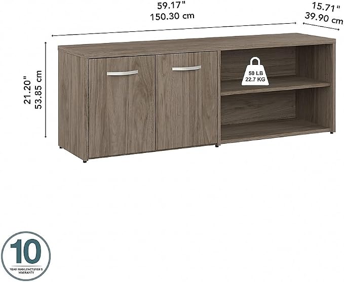Bush Business Furniture Studio C Low Storage Cabinet - Image 3