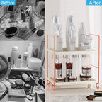 FSyueyun 2-Tier Bathroom Countertop Organizer, Makeup Organizer for Vanity - Image 4