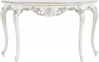 Vintage French Console Table, Wood Entryway Table by Unknown