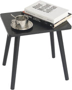 AWASEN Side Table, Small Black End Table by AWASEN