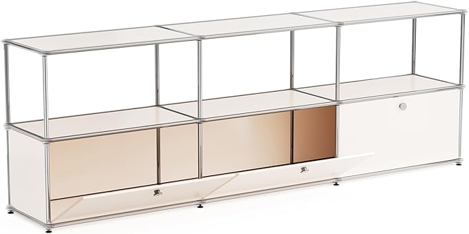 Modern Storage Cabinet Versatile Free-Standing Organizer - Image 3