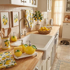 4 Pcs Lemon Kitchen Decor Ceramic Soap Dispenser Set - Image 5