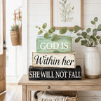 Christian Table Decor for Home, Inspirational Religious Gifts for Women - Image 2