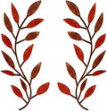 Zhengmy 2 Pcs Metal Leaf Wall Art Vine Branch Decor,Autumn Color by Zhengmy