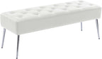 DUHOME Button-Tufted Ottoman Bench, Upholstered Footrest Stool Rectangular by DuhomeElegantLifestyle