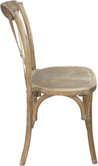 EMMA + OLIVER 2-Pack Wooden X-Back Dining Chair - Image 4