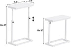 TUTOTAK End Table, Side Table, Tall Couch Table, Sofa Table, Living Room - Image 3