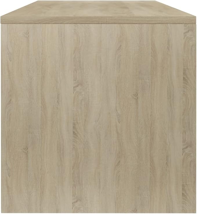 Sonoma Oak Coffee Table, Engineered Wood, 39.4x15.7x15.7 inch, Rectangular - Image 6