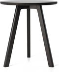 Round End Table Side Table 100% Solid Wood Occasional Table Minimal by RAICO