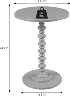 Convenience Concepts Palm Beach Spindle Table 17.75" - Image 7