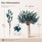 Mandy's 6 Bundles Artificial Teal Baby’s Breath Flowers - Image 3