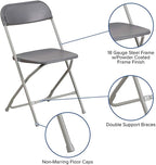Flash Furniture Hercules Series Plastic Folding Chairs - Image 7