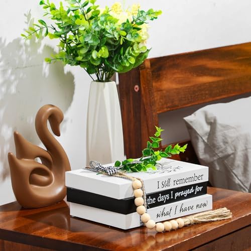 Capoda 3 Pcs Decorative Books for Home Decor, Remember - Image 4