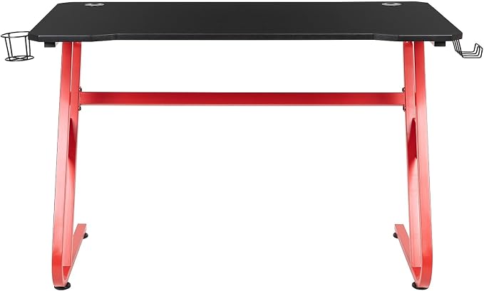 Flash Furniture Fisher Red Gaming Ergonomic Desk - Image 8