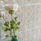 Peel and Stick Metal Tiles, Pastel Painted Gold, 10-Pack - Image 3