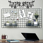 ESTART 2 Pcs Metal Tree Leaf Wall Art Vine Branch Decor, Black - Image 5