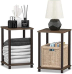 HomeStock Side End Table Set of 2 - Image 8