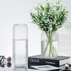 XLFAQXM 8 Pack Artificial Plants Flowers Grass Shrubs No Fade Faux Plastic Flowers Outdoor for Vases Farmhouse Garden Porch Patio Office Indoor Wedding Decoration Greenery Fake Plants (5#White) - Image 4
