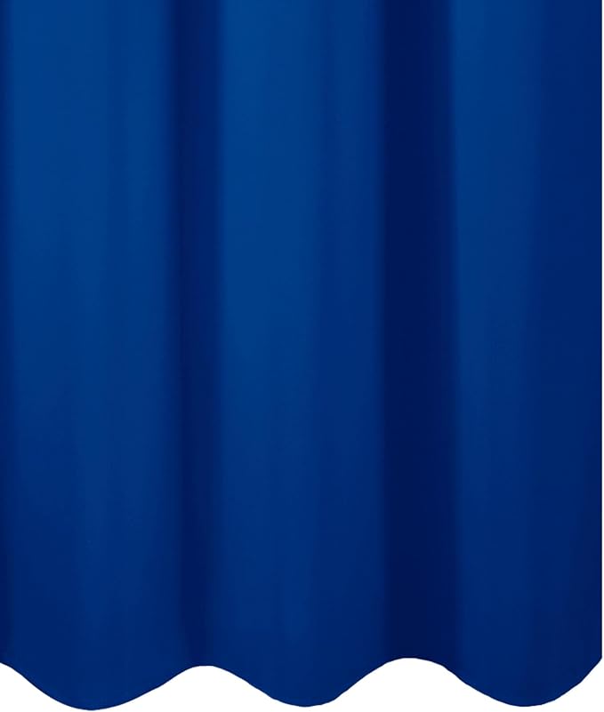 Blackout Curtains 66 x 54 Inch Long Royal Blue Curtains Set of 2 Panels Room - Image 8