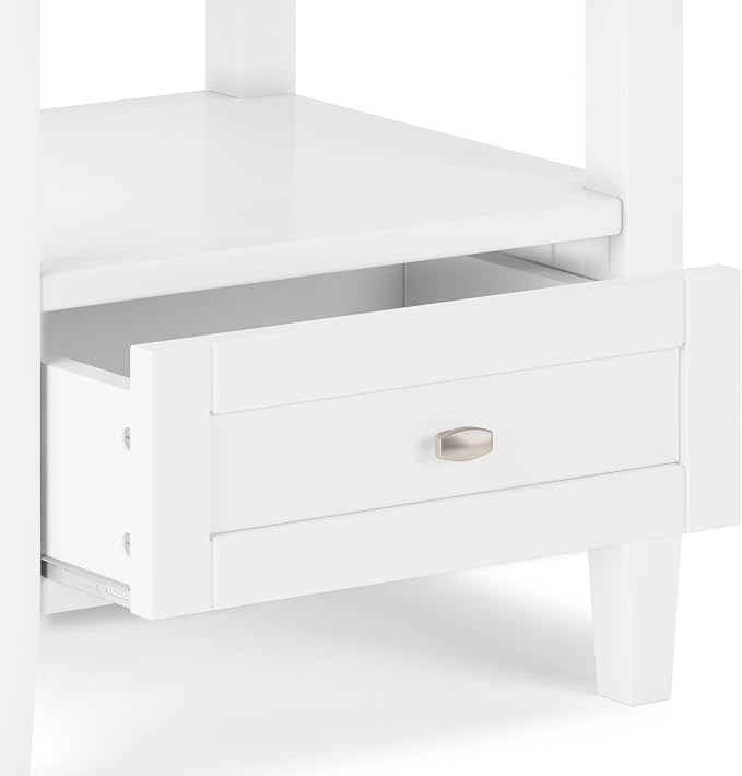 SIMPLIHOME Warm Shaker End Table - Image 7