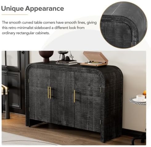 Bellemave 47" Curved Console Table - Image 7