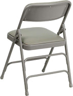 Flash Furniture 4 Pack HERCULES Series Curved Triple Braced & Double Hinged - Image 5