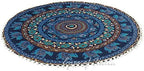 Mandala Floor Pillow Cover Meditation Cushion Seating Throw Hippie Round - Image 4