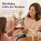 Christian Gifts for Women, God Says You Are Butterfly Decor Desk Plaque - Image 6