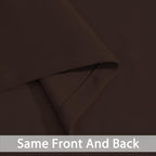 Yakamok Room Darkening Curtains 52x108 inch Chocolate Brown-Living Room | 2 - Image 5