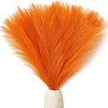 Mandy's 20 Stems Orange Silk Pampas Grass Bouquet by Mandys
