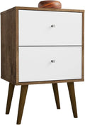 Manhattan Comfort Liberty Mid Century Modern Nightstand by ManhattanComfort