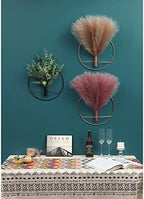 Pretty Jolly Boho Pampas Wall Decor Black Metal Wall-Mounted Art - Image 5