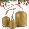 Rowfad Decorative Cow Bells, Christmas Bells, Set of 3 by RowfadFlora