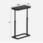 TUTOTAK End Table, Side Table, Tall Couch Table, Sofa Table, Living Room - Image 9