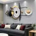 JFUJFU Large Modern 3D Wall Art Metal Sculpture for Home & Office by Unknown
