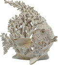 VVGIFTS Beach Coastal Coral Reef Angelfish Home Office Bathroom Decor Gift by VVGIFTS