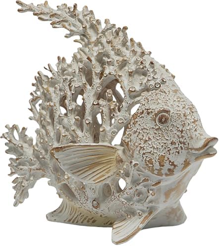 VVGIFTS Beach Coastal Coral Reef Angelfish Home Office Bathroom Decor Gift by VVGIFTS