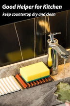 Zoeeker Soap Holder, Ceramic Soap Dish with Self Drain for Bathroom Sink - Image 6