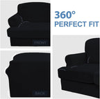 CUCRAF T Cushion Sofa Cover 4 Piece Slipcovers, Soft Thick Velvet Couch Cover - Image 6