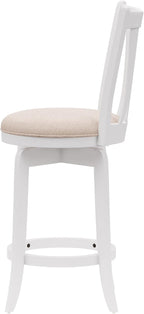 Hillsdale 25.5" Savana Wood Swivel Counter Height Stool - Image 13