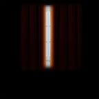 Orange Blackout Curtains 42 x 54 Inch Length Set of 2 Panels Grommet Bedroom - Image 3