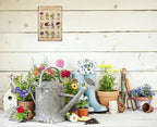 Bestylez Garden Gifts Vintage Gardening Signs Mom Grandma Birth Month Flower Metal Sign for Home Garden Greenhouse Living Room Bedroom Yard Cottage Outdoor Decor 8X12 Inch (3355) - Image 5