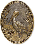 Vintage Pelican Wall Sculpture,Antique Wall Decor,Retro Art Birds Sculpture by Newinhome