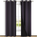 NICETOWN Full Shade Curtain Panels, Pair of Thermal Insulated & Energy by NICETOWN