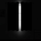 Black Blackout Curtains 34 x 63 Inch Length/Set of 2 Curtain Panels/Thermal - Image 3