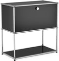 Modern Storage Cabinet Black D Versatile Free-Standing Organizer by ARVORAHome
