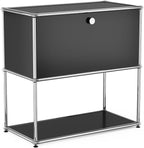 Modern Storage Cabinet Black D Versatile Free-Standing Organizer by ARVORAHome